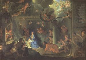 LE BRUN, Charles The Adoration of the Shepherds (mk05) china oil painting image